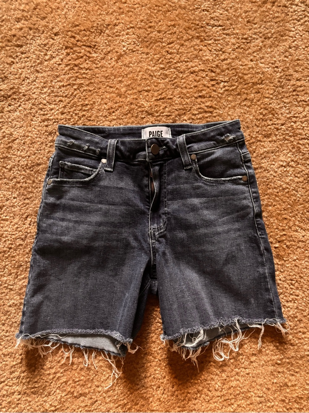 PAIGE Sarah Longline Shorts size 24 women’s